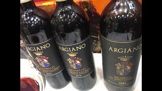 Brunello di Montalcino Argiano Vertical Tasting 20131995 Prowein 2018 [upl. by Enilorac]