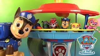 Pat Patrouille Quartier Général Paw Patrol Lookout Playset [upl. by Thornton290]