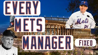 Every Mets Mangers fixed [upl. by Skantze753]