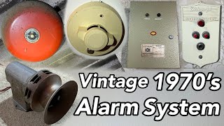 Vintage Burglar and Fire Alarm System In A 1970’s Mansion [upl. by Darrelle]