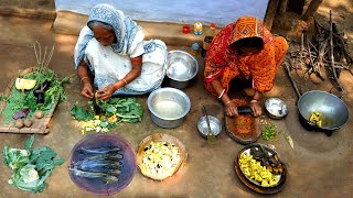 Traditional Village Food Cooking by our Granny  villfood vlog  Cooking Indian Recipes [upl. by Stanway]