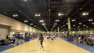 Sunshine Classic Bracket Play vs Coastal 17 Elite  Set 3 [upl. by Pinto]