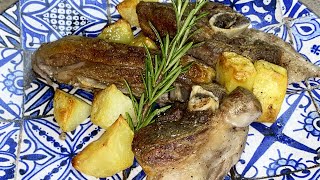 AGNELLO AL FORNO CON PATATE [upl. by Askari962]