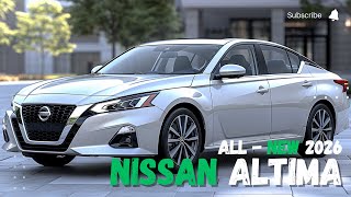 The 2026 Nissan Altima Unveiling Style and Power [upl. by Llenol780]