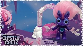 Crystal Gemz Zelfs  Moonicorn the Crystal Unicorn Zelf Review  Series 5 New Zelfs Toy [upl. by Colver]