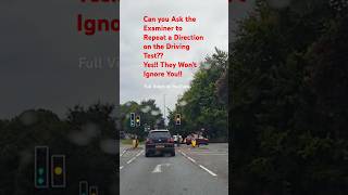 Driving Test Tips Can you Ask the Examiner to Repeat Directions on the Driving Test shorts video [upl. by Holland798]