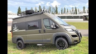 Amundsen 540D off road camper van review [upl. by Roinuj]