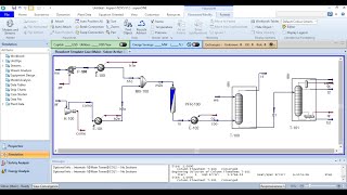 Preparation of Formaldehyde from oxidation of Methanol using Aspen HYSYS [upl. by Oettam]