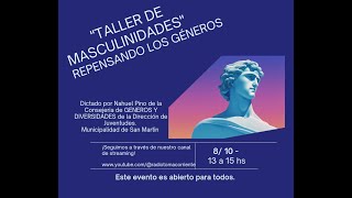 Taller de masculinidades EN VIVO [upl. by Enyawal636]