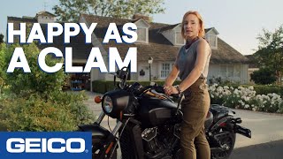 Happy Clam  GEICO Insurance Commercial [upl. by Hashim]