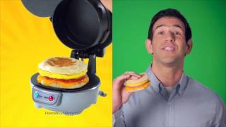 Hamilton Beach Breakfast Sandwich Maker 2015 TV Commercial [upl. by Cyrano425]