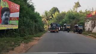 Mudipu To Padil Railway Bridge  Part 3  Via Harekala Adyar  Car POV [upl. by Alrick905]