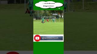 Torwart ohne Chance eigentor fussball tore kreisliga fails [upl. by Esilana]