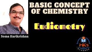 Basic Concepts of Chemistry  Eudiometry  class XI chemistry [upl. by Icram]