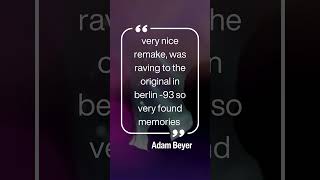 Energy 52  Café del Mar Quote Adam Beyer about Tale Of Us Remix [upl. by Names]