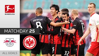 Kamada amp Forsberg score in Top Game  RB Leipzig  Eintracht Frankfurt  11  All Goals  MD 25 [upl. by Cristionna]