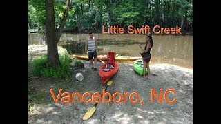 Vanceboro North Carolina  Little Swift Creek  Kayak Day Trip [upl. by Norwood]