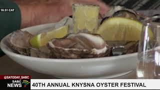 40th annual Knysna Oyster Festival underway [upl. by Otrepur76]