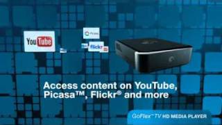 Seagate FreeAgent GoFlex TV Media Player Video [upl. by Oinotnanauj]