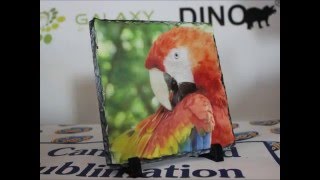 How to Sublimation a Photo Slate [upl. by Procto]