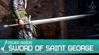 Assassins Creed Valhalla  The Sword of Saint George River Raids Arc Quest [upl. by Etram]