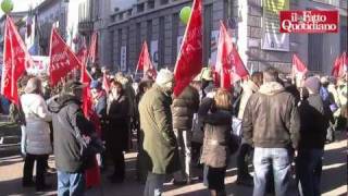 quotFornero sbagliaquot In piazza i lavoratori del pubblico impiego [upl. by Wiley820]