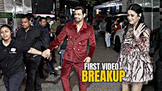 Isha Malviya and Samarth Jurel FIRST VIDEO in Public after Breakup Shooting for Dance Deewane [upl. by Leirza]