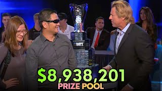 WPT Showdown Over 89 MILLION at Stake in Two Epic Final Tables [upl. by Yrahca]