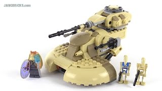 LEGO Star Wars 2015 AAT tank review set 75080 [upl. by Vivian]