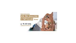 Vorschau  Internationales Holzbildhauerei Symposium Brienz 2023 [upl. by Jannery]