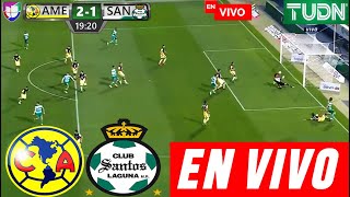 🔴En Vivo América Vs Santos  Partido Hoy América Vs Santos Liga Mx Ultima Jornada [upl. by Ahsyia]