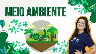 MEIO AMBIENTE o homem e a natureza  RESUMO DE BIOLOGIA PARA O ENEM [upl. by Aerdnua]