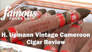 H Upmann Vintage Cameroon Cigars Review  Famous Smoke Shop [upl. by Eveline689]