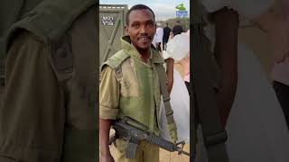 He brought laundry machines to the Gazza border to help the soldiers do laundry israel [upl. by Lexerd]