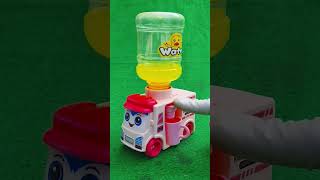 How to make mango juice dispenser  mini bus water loading glass review ep150 shortsfeed shorts [upl. by Ahseia]