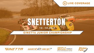 2024 Ginetta Junior Championship  Snetterton  Round 16  LIVE [upl. by Nnaeoj]