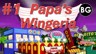 Papa’s Wingeria 1  Ricas Alitas de Pollo  Juego FREE  Bad Gamer  BG [upl. by Minton822]