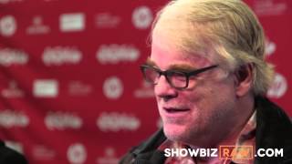 Philip Seymour Hoffman at the 2014 Sundance Film Festival [upl. by Ydderf]