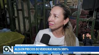 El paro camionero afecta los precios en Cenabastos en Cúcuta [upl. by Poppas813]