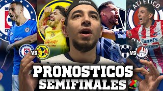 🚨⚽️ PRONÓSTICOS SEMIFINALES LIGUILLA  LIGA MX  APERTURA 2024 ⚽️🚨 [upl. by Mialliw175]