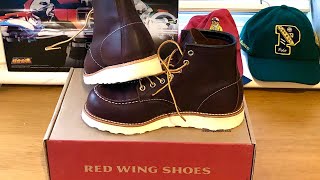 Red Wing 8138 Moc Toe  On Feet [upl. by Abas]