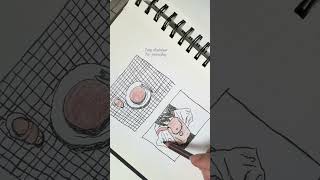 Easy Sketches for Journaling For Beginners ✍️ 🖼️ [upl. by Noiek461]