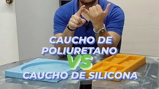 Conoce las diferencias entre el caucho de Poliuretano VS el caucho de Silicona 💯🤔 [upl. by Ordnajela]