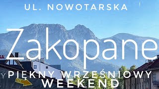 Zakopane piękny wrześniowy weekend 2024 [upl. by Esorlatsyrc]