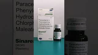 Paracetamol Phenylephrine hydrochloride Chlorpheniramine maleate drops Uses  Sinarest Drops Uses [upl. by Atiuqat]