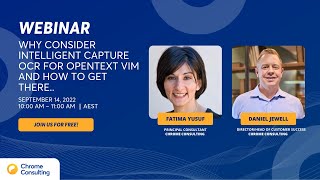 Why consider Intelligent Capture OCR for OpenText VIM and how to get there [upl. by Neelahs734]