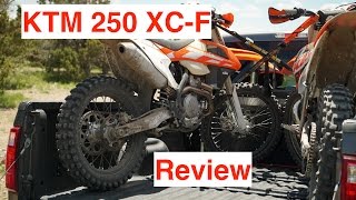 KTM 250 XCF Review  Episode 157 [upl. by Rep]