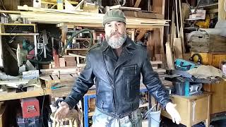 Buco Horsehide Motorcycle Jacket The Fonz and Some Knowledge [upl. by Eelac]