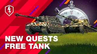 WoT Blitz Challenge Yourself And Get Two Wonderful Tanks [upl. by Jackelyn]