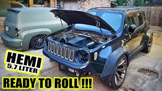 HEMI Swap Jeep Renegade pt 20 UPDATE [upl. by Corinne600]